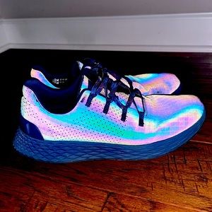 NOBULL blue opal iridescent runners Men’s 8.5